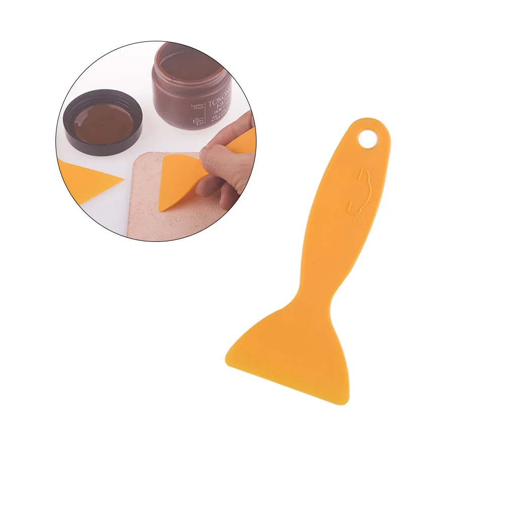 

5Pcs Upgraded Glue Scraper Set Makrolon DIY Scraper Mini Glue Spreader for Craft Work Scraping and Applying Home Handmade Tools