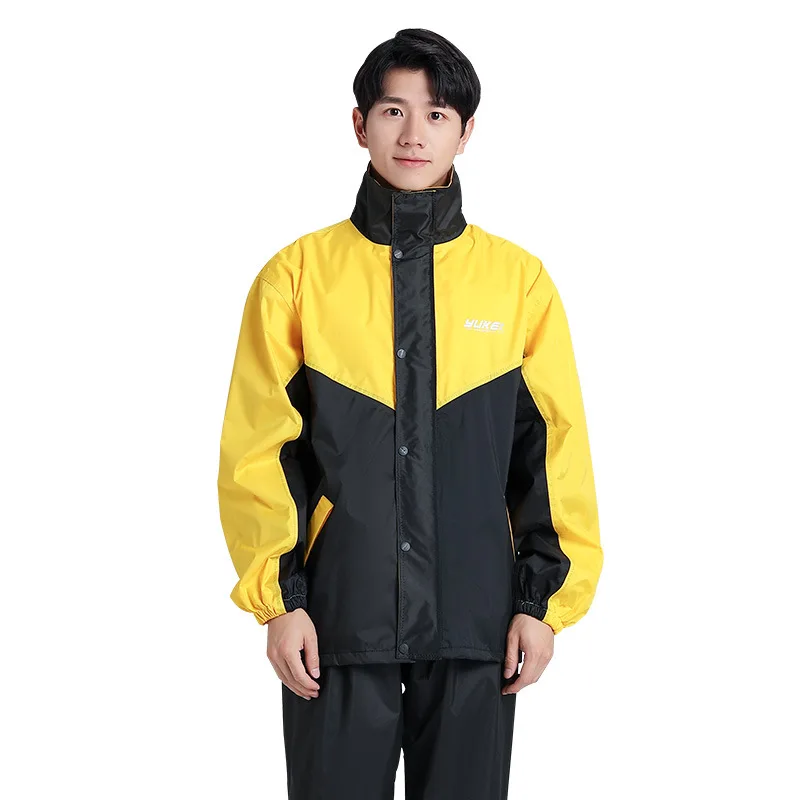 Waterproof Split Adult Motorcycle Women Rainstorm Rider Take Out Raincoat Motorcycles Raincoat Rain Pants Suit