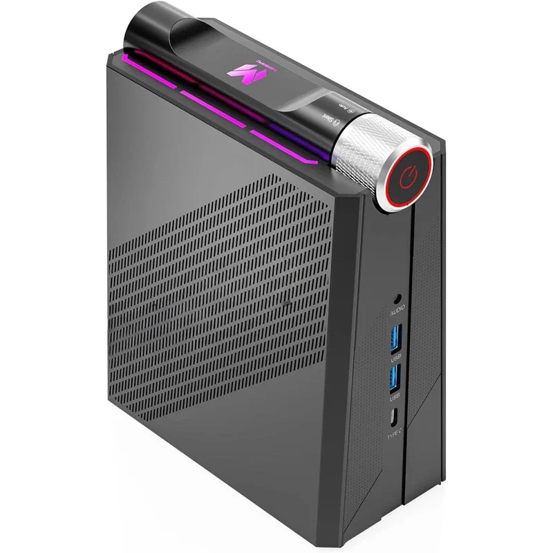 Mini Gaming PC Desktop i7-12700H | DDR4 NVMe SSD | 3-Mode Performance Switch, 4K Triple Display, WiFi 6, Bluetooth 5.2
