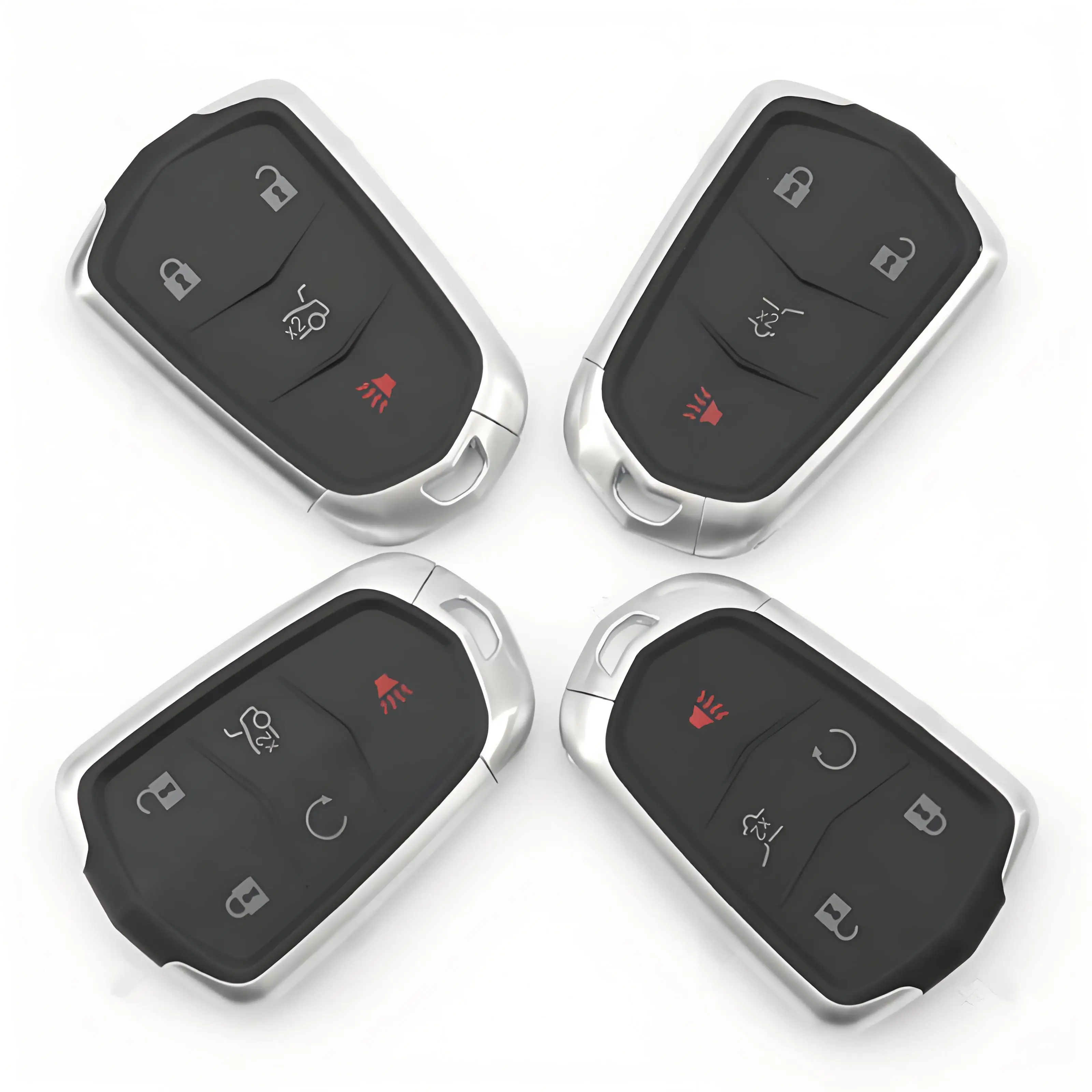 

3/4/5/6 Buttons Smart Car Key Fob Shell For Cadillac ATS CTS Escalade ESV SRX XTS 2015 2016 2017 2018 2019 Key Case