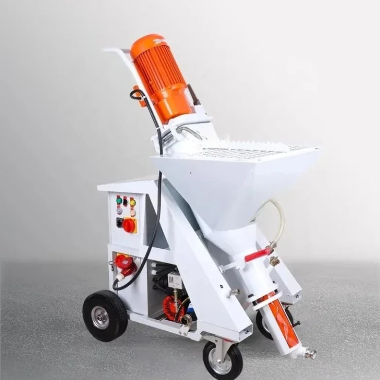 Automatic Gypsum Plaster Station,spraying   Machine