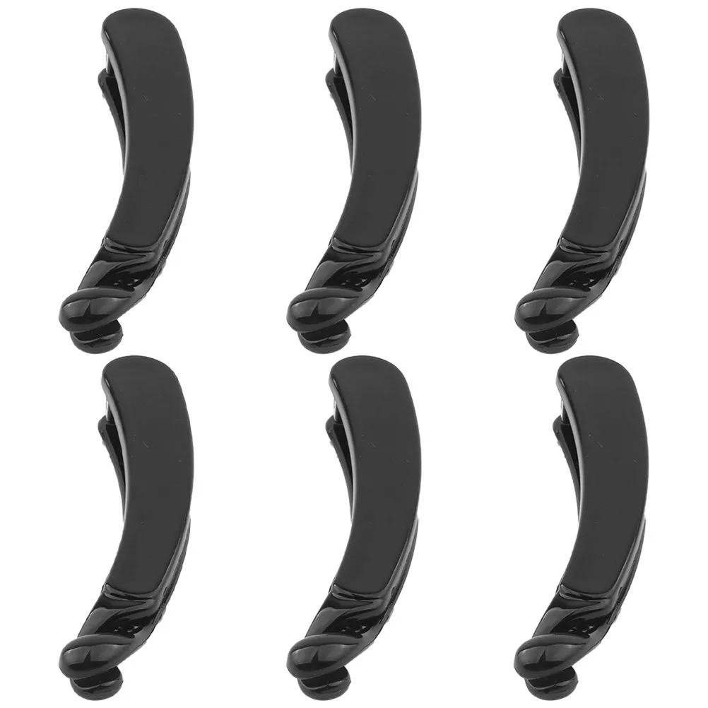 

6 Pcs Hair Accessories for Banana Clips Women Ponytail Short Fine Hairpins