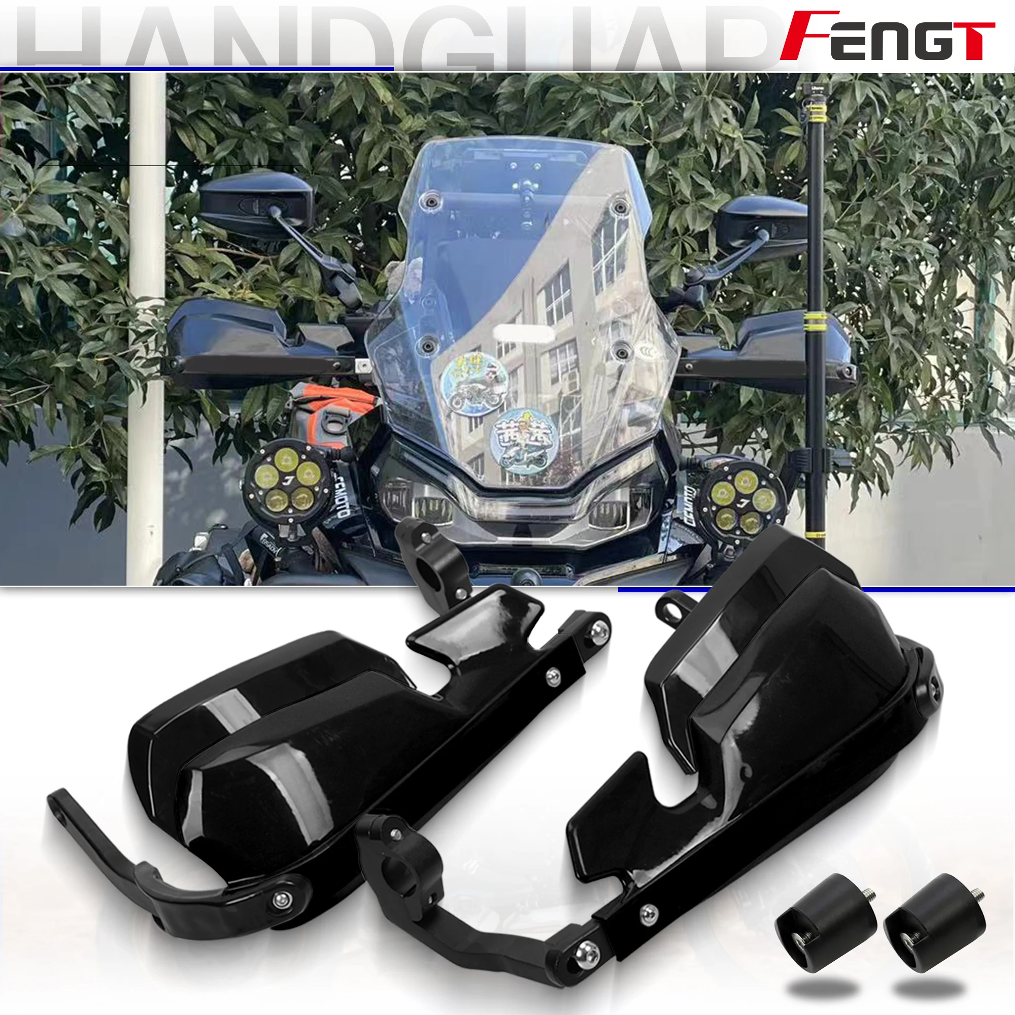 

For CFMOTO 800MT 650MT 800MT-X 2021-2025 800mtx New Aluminum Handlebar Handguard Heighten Hand Guards Shield Lever Protector