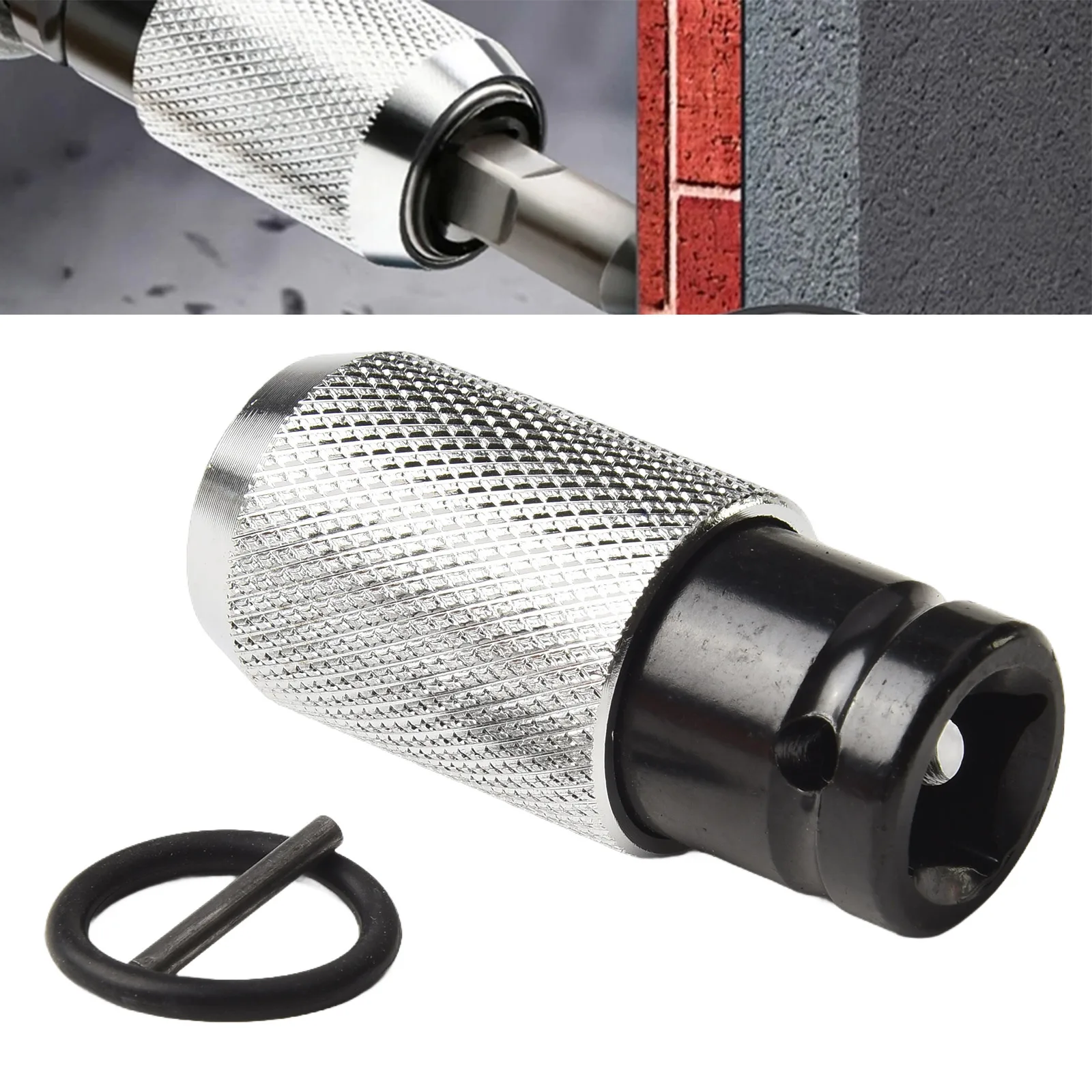 

Carbon Steel Adapter Wrench To Hammer Converter Highly Carbon Steel Easy To Carry Overall Length About 65mm 2.56in