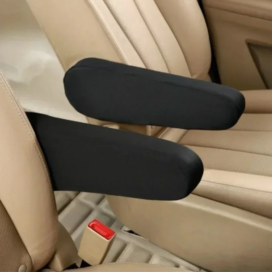

1/2 Pcs Universal Car Armrest Covers – Dust-Proof, Wear-Resistant Elastic Sleeve. Soft Comfortable Interior Protector