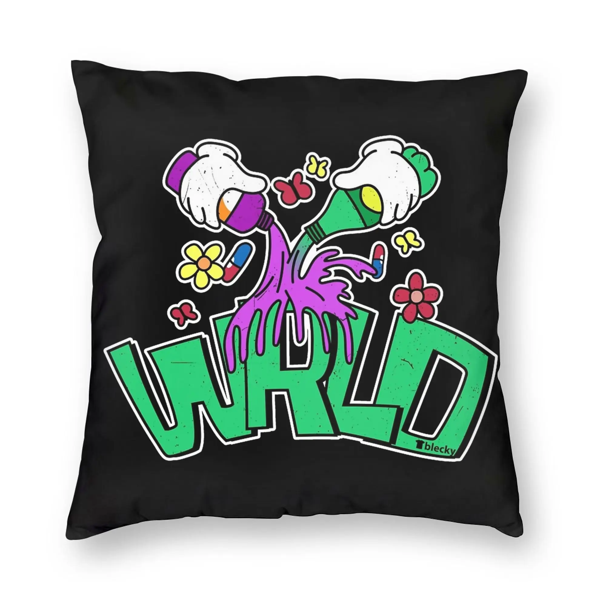 The Weeknd Pillowcase Printing Fabric Cushion Cover Decoration Lucid Dreams Juice Wrld Pillow Case Cover Sofa Dropshipping 40X40