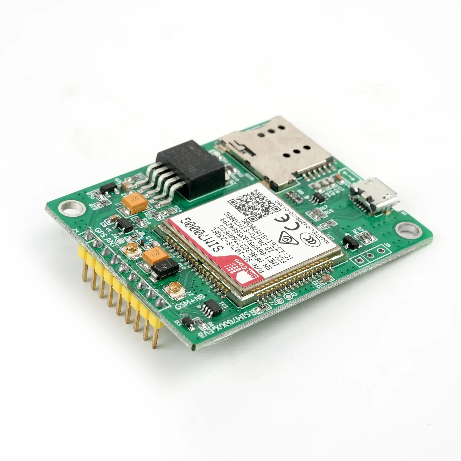 

SIM7000E/G NB-IoT Breakout Board Mini GSM LTE-M GPS Module - Compatible with Arduino/Raspberry Pi for IoT & Vehicle Tracking DIY