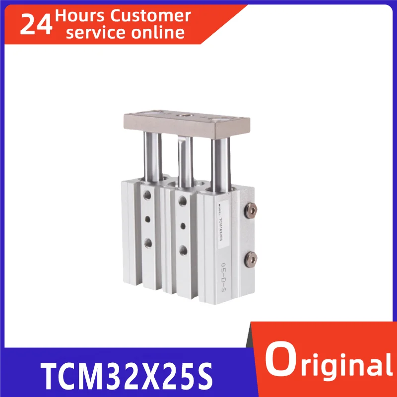 

Brand new original cylinder with guide rod TCM32X25S TCM32X30S TCM32X40S TCM32X50S