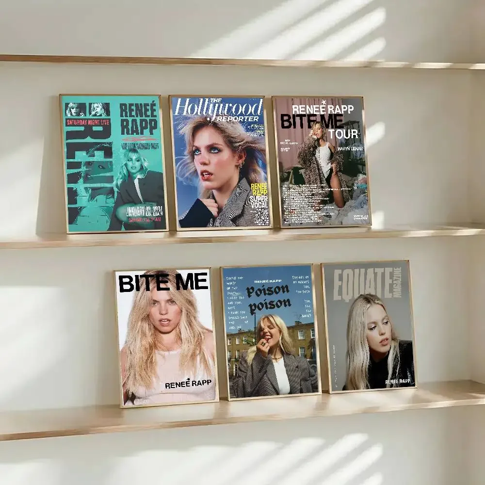 المغني رينيه راب ملصق طباعة لغرفة النوم غرفة المعيشة ديكور المنزل اللوحة جدار الفن HD L