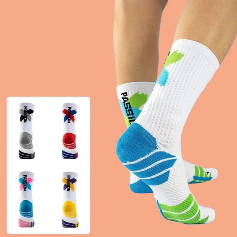 

5/10 Pairs Professional Combat Basketball Socks Fashion Towel Bottom Thickened Shock Absorption High Quality 2024 Men's Socks