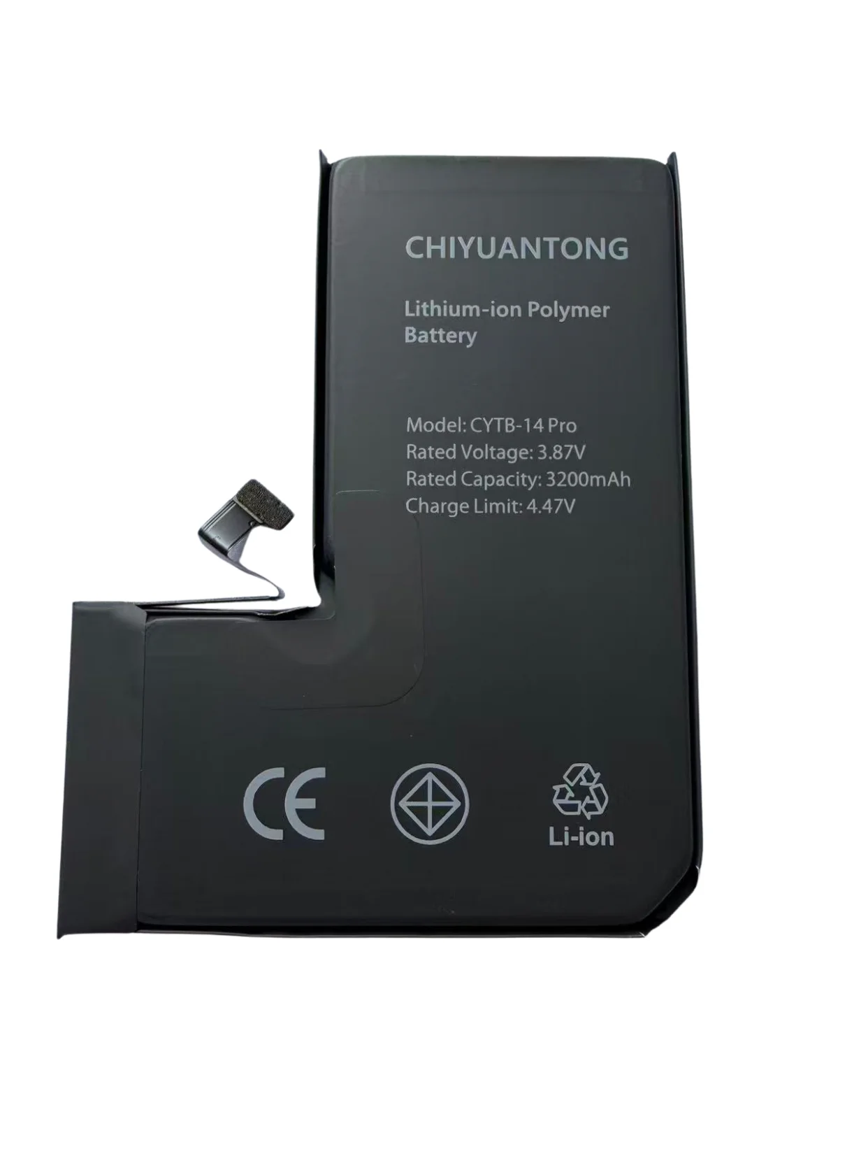 CHIYUANTONG 3200mAh High Capacity Replacement Battery for iphone 14 pro Li-ion Polymer 0 Cycle Long Lasting Durable