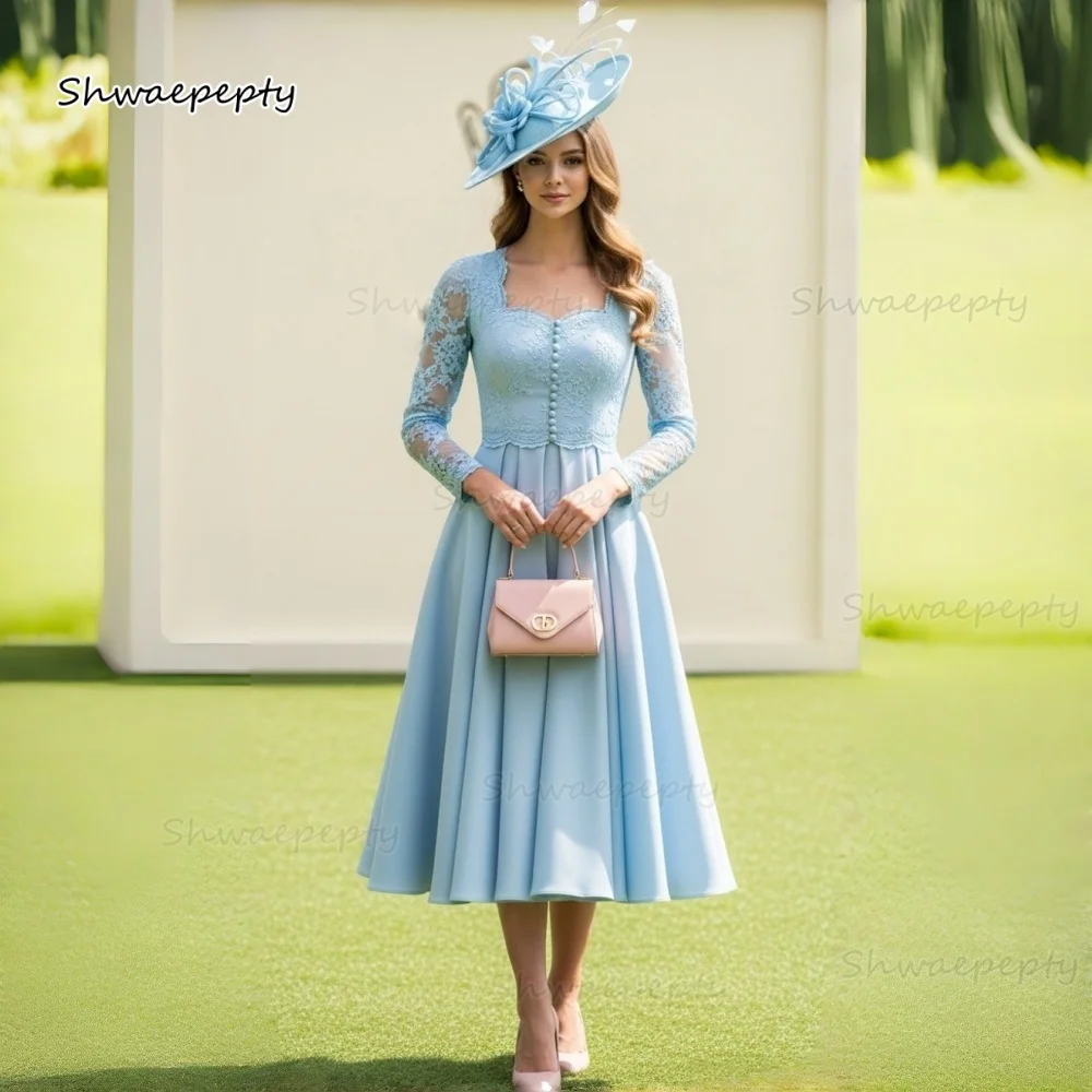 Elegant Tea-Length … - image