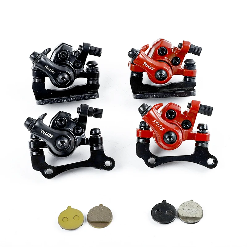 Universal For 8/10 Inch Electric Scooter Mechanical Disc Brake Front & Rear Disc Rotor Brake 1 Pair Right Side For Kugoo m4