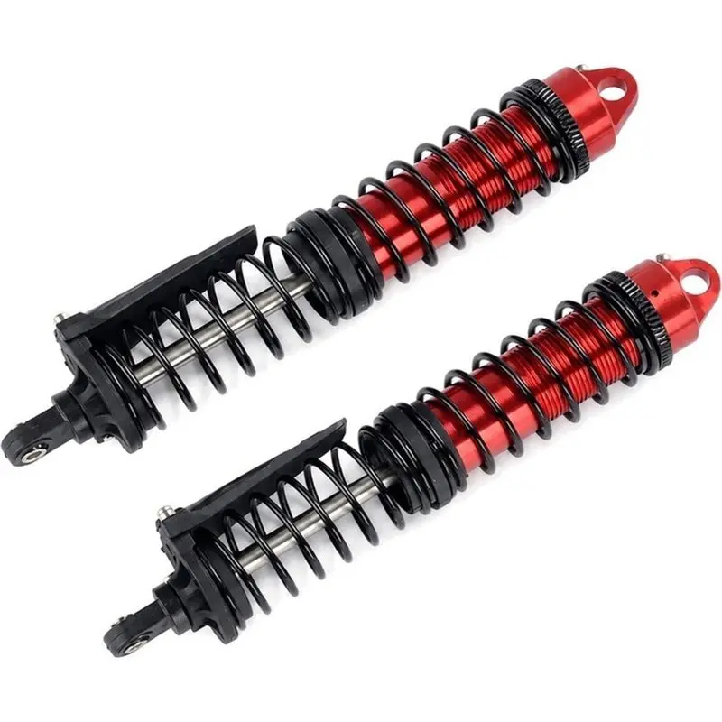 WOWFU-Metal 135Mm Shock Absorbers(4 Pcs) For 1/8 Scale RC Model Monster Truck Modification Upgrade Parts