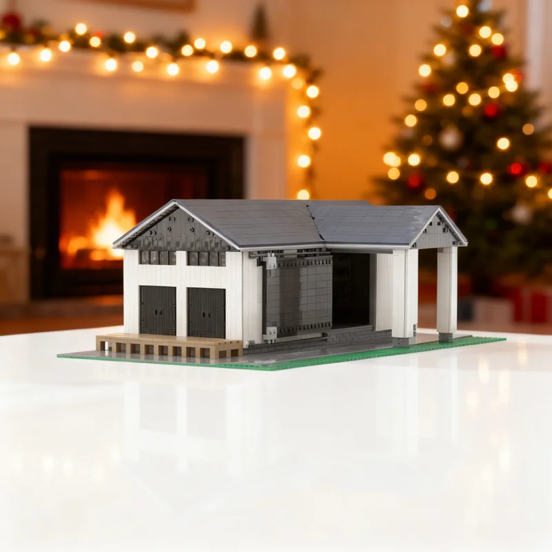 

2624pcs MOC Warehouse City Cargo Model Building Blocks DIY Gift Creative Collectible Display Decor Premium Adult Kids Desk Home