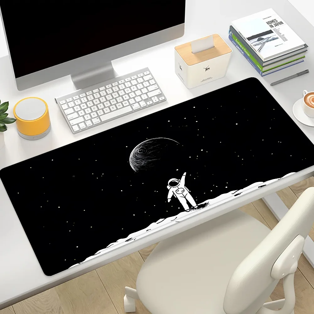 Cartoon Astronaut Mousepad Mousepad New Arrivals Large Gaming Mousepad L XL XXL Gamer Mouse Pad Size For Keyboards Mat