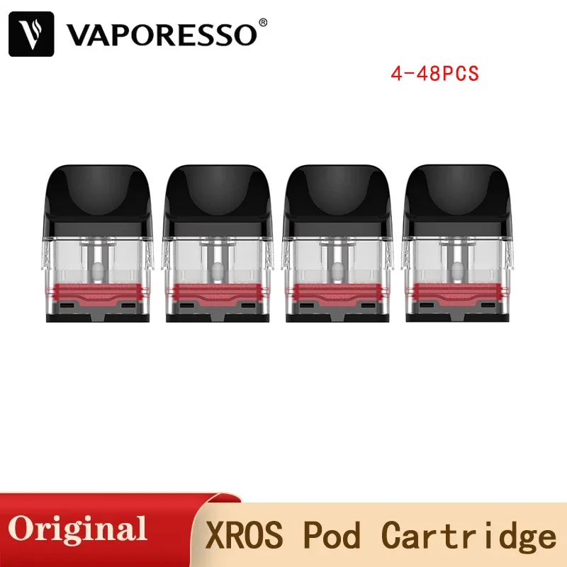 Original Vaporesso XROS Pod Cartridge 2/3ml Top Filling New COREX 2.0 0.6ohm/0.8ohm/1.0/1.2 for XROS Pro/XROS 3 Mini Kit