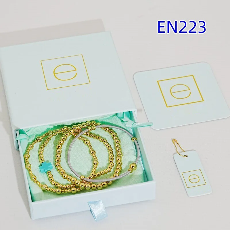 

VKVVA Fashion Jewelry Gold-Plated Beaded Cross 4pcs Bracelet Set for Women Birthday Gifts, Unique Gift