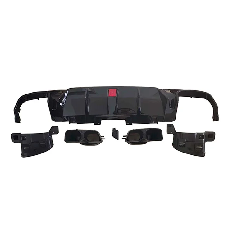 

Damei Factory Sales GLS X166 Upgrade B Style Body Kit Car Bumper Lip Exhaust Pipe Rear Diffuser For Mercedes Benz 2015-2019