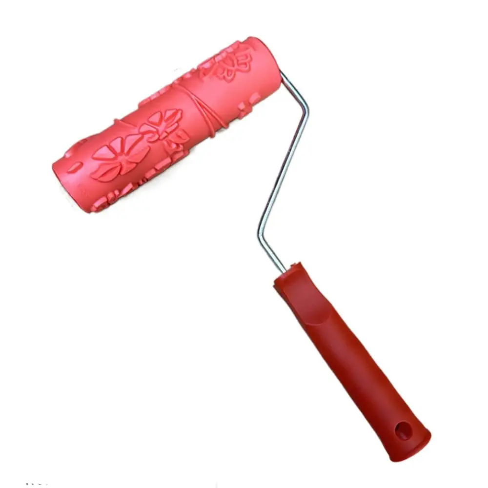 Arts Wood Grain Paint Roller DIY Wall Brush Imitation Wood Pattern Tool Hand Tools Home Decoration Pigment Printing