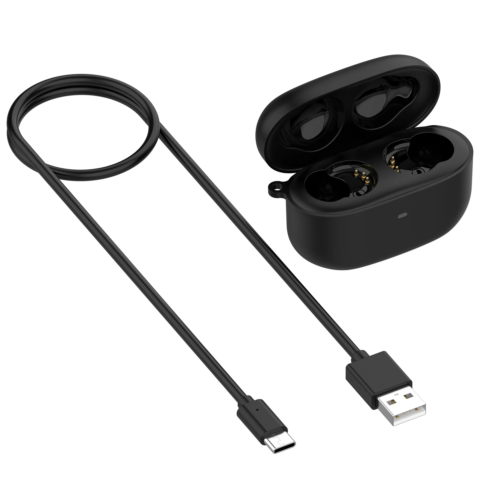 Estuche de carga de repuesto para auriculares Jabra Elite 85t BT, cargador de batería de 700mAh, sin auriculares, carga inalámbrica y tipo C