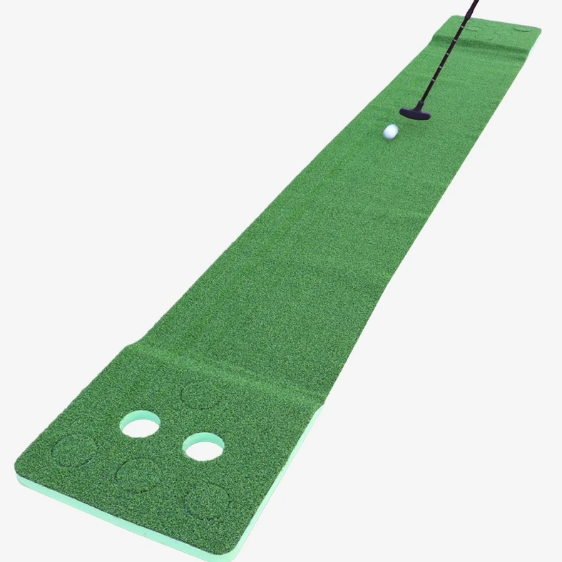 Golf Putting Mat Mini Golf Course Set for Adults Outdoor and Indoor Putting Practicepromote sales