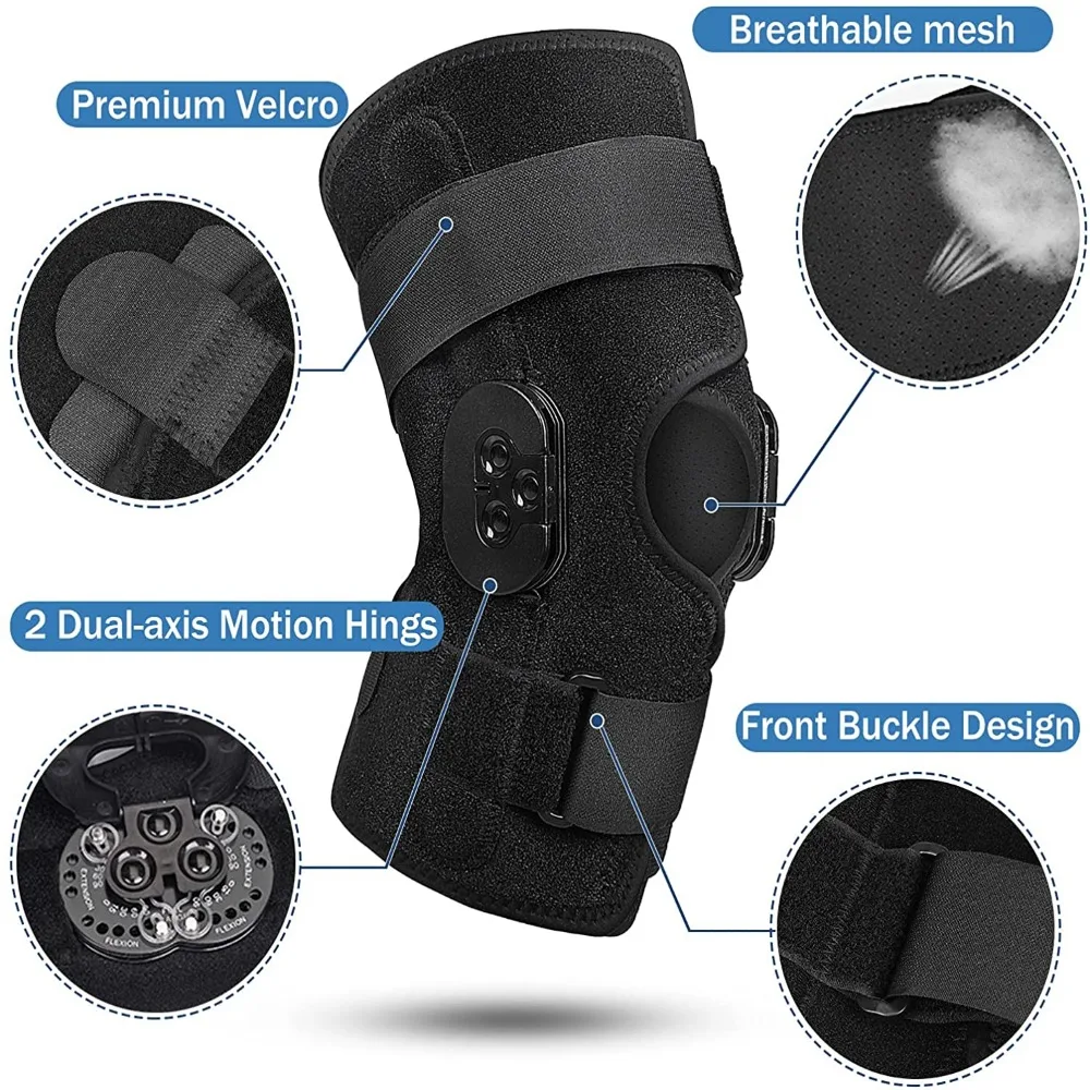 Support Belt Knee Brace Orthopedic Post Open Support Patella Adjustable Knee Stabilizer Pad Orthosis Splint Wrap Guard Knee Pads