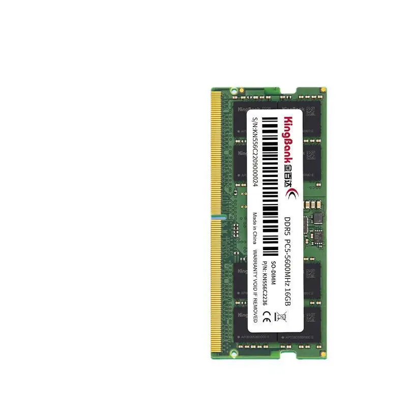 

Applicable notebook DDR5 Jinbaoda 5600Hz NB memory stick On-die ECC error correction