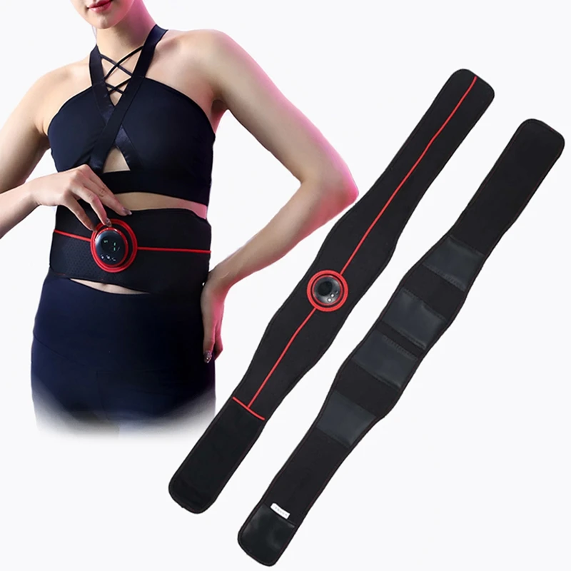 Intelligent Fitness Belt Electric EMS Abdominal Muscle Stimulator Bodybuilding Toning Belt Slimming Shaping Waistband