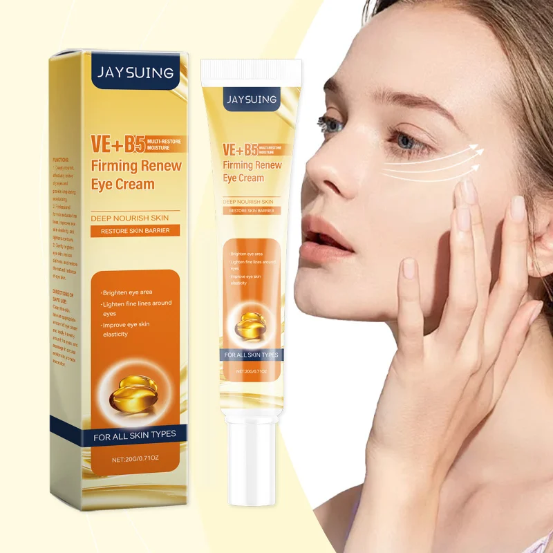 

Vitamin B5 Nourishing Eye Cream, Gentle & Delicate For Eye Area Skin, Moisturizes Well, Ideal For Daily Massage Care