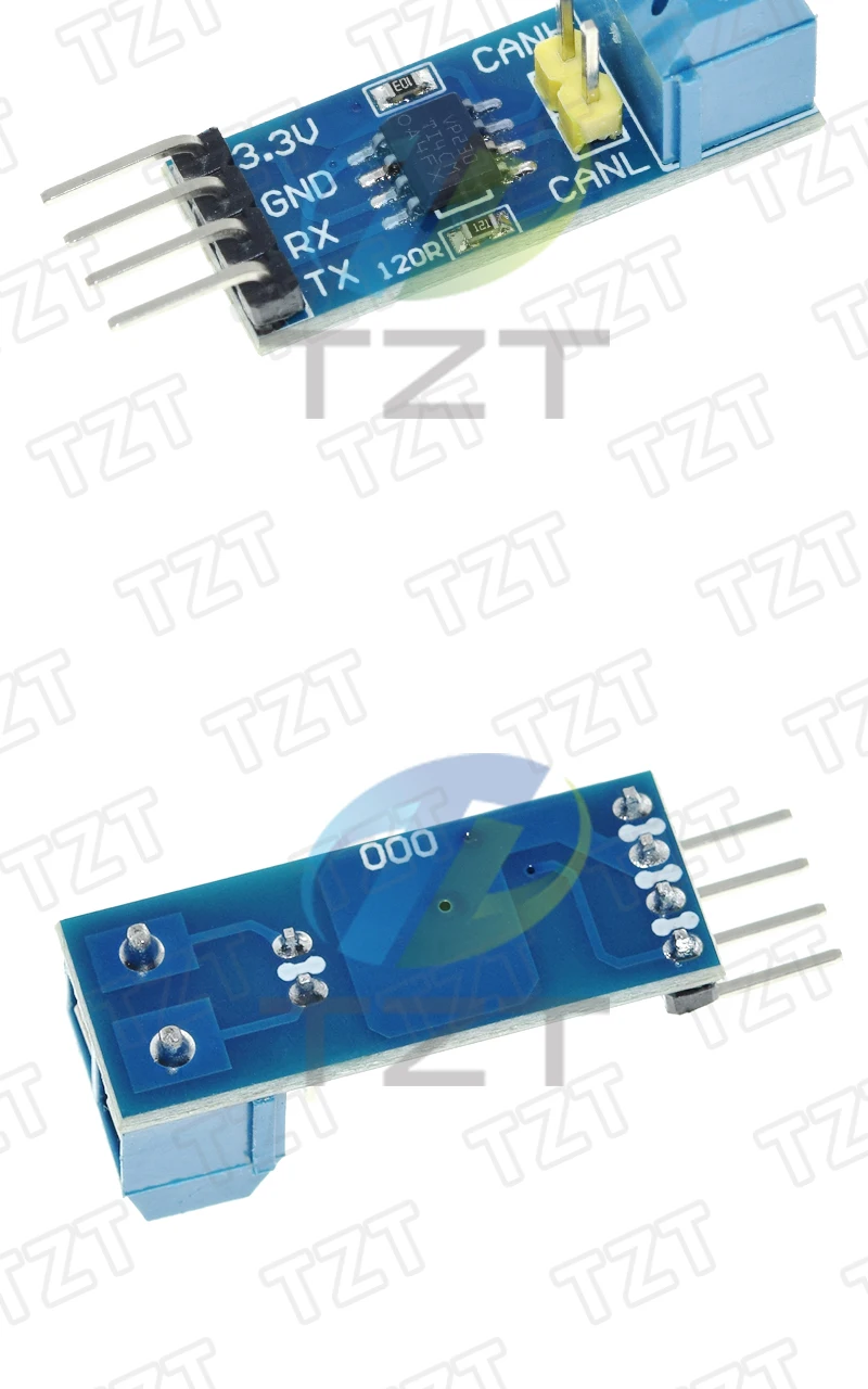 SN65HVD230 VP230 CAN-Bus-Transceiver-Modul 3,3V Hochgeschwindigkeit für Arduino Entwicklungsboard Evaluierungskit Industrieller CAN-Bus – Detail 8