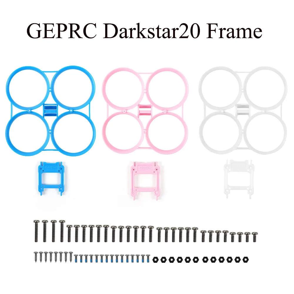 Geprc Darkstar20 Frame GEP-DS20 Deel Fpv Drone Originele Vervangbare Montage Onderdelen Accessoires Met Propeller Guard Siliconen Pad