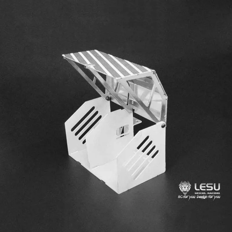 LESU Metal Tool Box for 1/14 Tamiya RC Tractor Truck Hydraulic Remote Control Dumper Model Vehicle