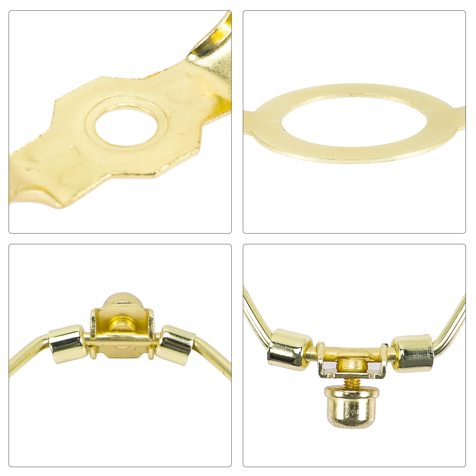 

1 set 1 Set Harp Heavy Iron Diy Kit For Table Lamp Repair Lamp Shade Holder Adapter Replacement Parts Lampshade Harp