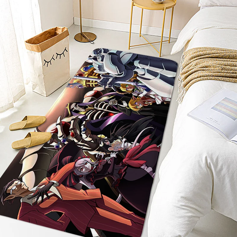 

Floor Mats Z-Albedo Overlords Front Door Entrance Carpet Bedroom Anime Rug Aesthetic Room Floor Carpets Bathmat Kitchen Mat Rugs