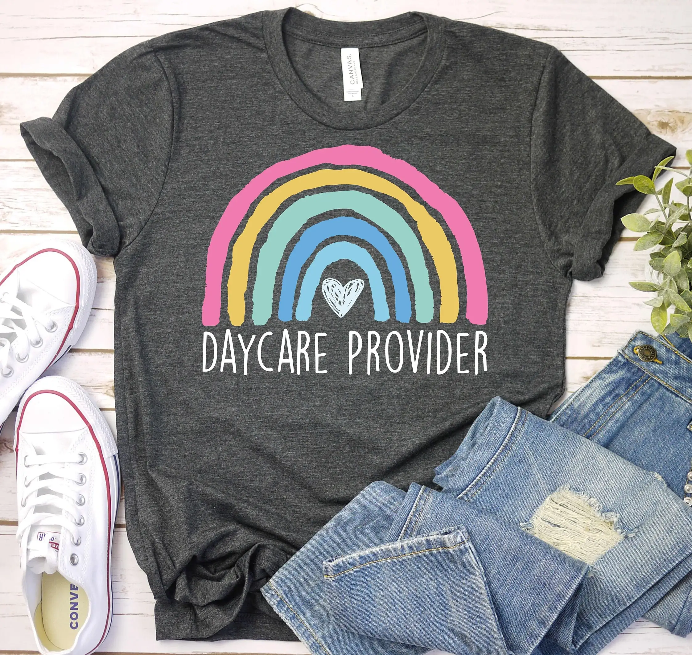 Daycare Provider Childcare Worker T Shirt Teacher Teach