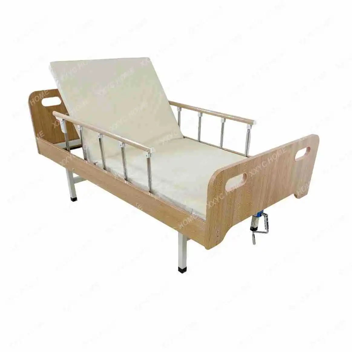 Disabled Persons' Association Elevated Bed Old-Age Bed Hospital Therapeutic Bed Wooden  Home Nursing Bed