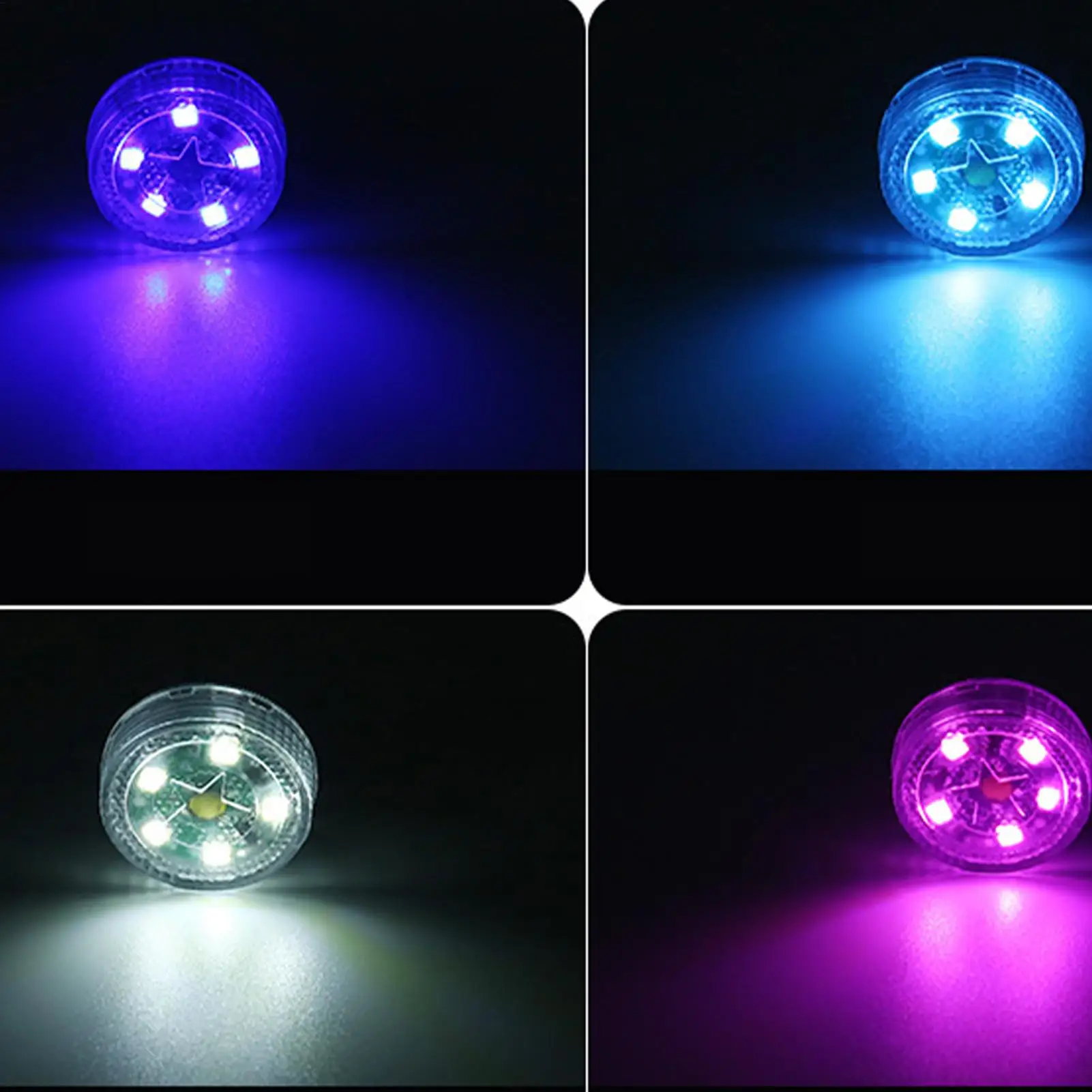 

Car Dome Light Auto Roof Door LED Atmosphere Lights 5 LED Lamp Beads High Brightness Induction Light Touch Sensor For Vehicles