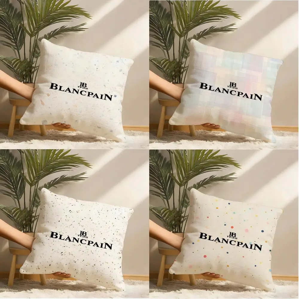 

Luxury Fashio B-Blancpain Pillow Case Pillowcase, Double-sided Printed, Sofa Cushion, Bedroom Headboard Pillow