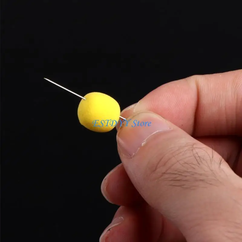 

G6DE 15g 12mm Floating Ball Beads Feeder Carp Fishing Baits Smell Lures 7 Flavours Ne