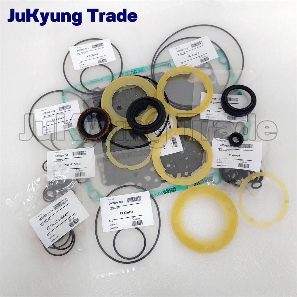 TF71SC TF72SC AWF6F25 6-Speed Automatic Transmission Rebuild Seal Gasket Overhaul Kit For Peugeot BMW MINI