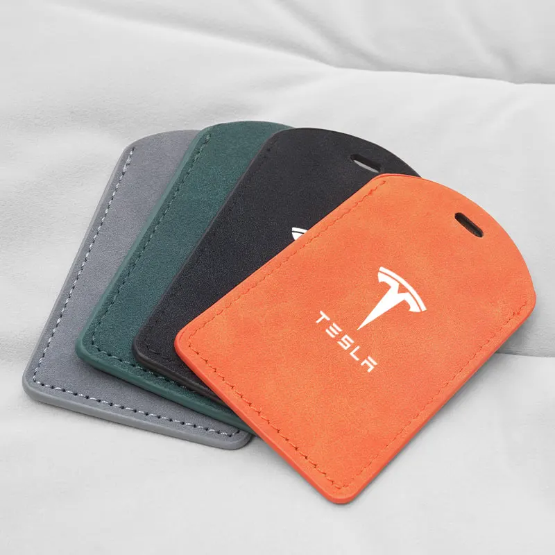Car Card Key Cover NFC Sensing Keys Bag Accessories For Tesla Model 3 Model S Model X Model Y Cybertruck Roadster SpaceX #3