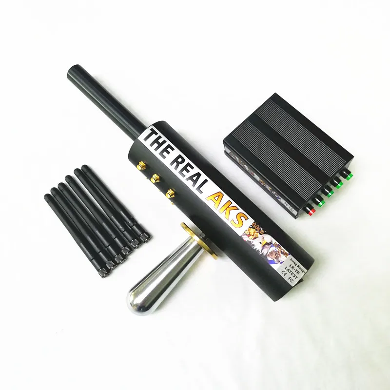 Real Gold AKS Metal Detector with Filter and Original Case for Silver Gem Diamond Underground Long Range Detect