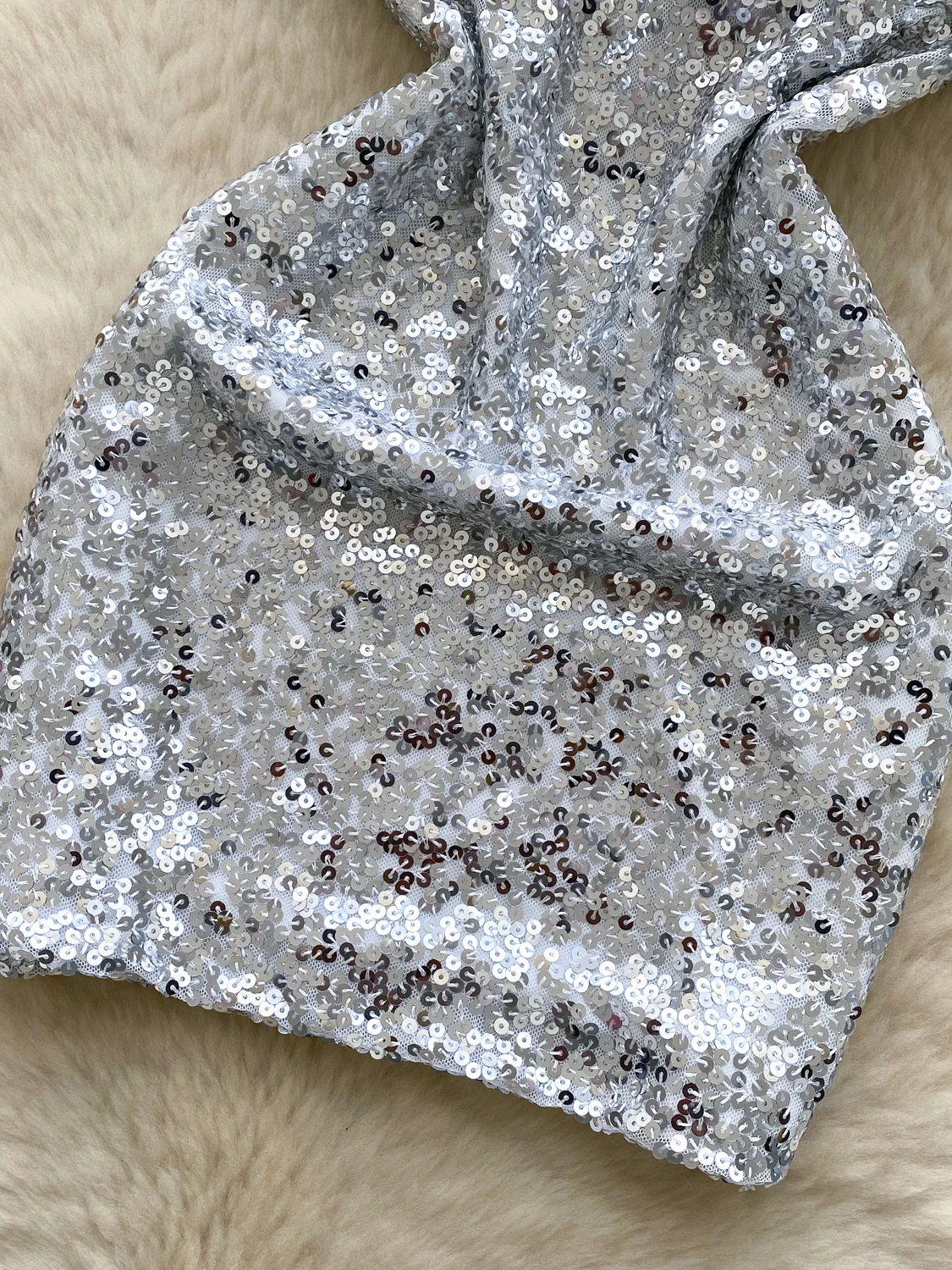 Ele aushöhlen Neline Svel frauen Dr Sommer Abnehmen Hohe Taille Pailletten ort Rock Ci Pendeln Koreanische Sle