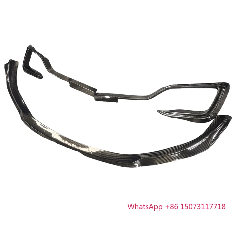 

Carbon Fiber Car Front Bumper Splitter Spoiler for Ghibli ASPEC 2014-2016 Body Kit Car Accessories