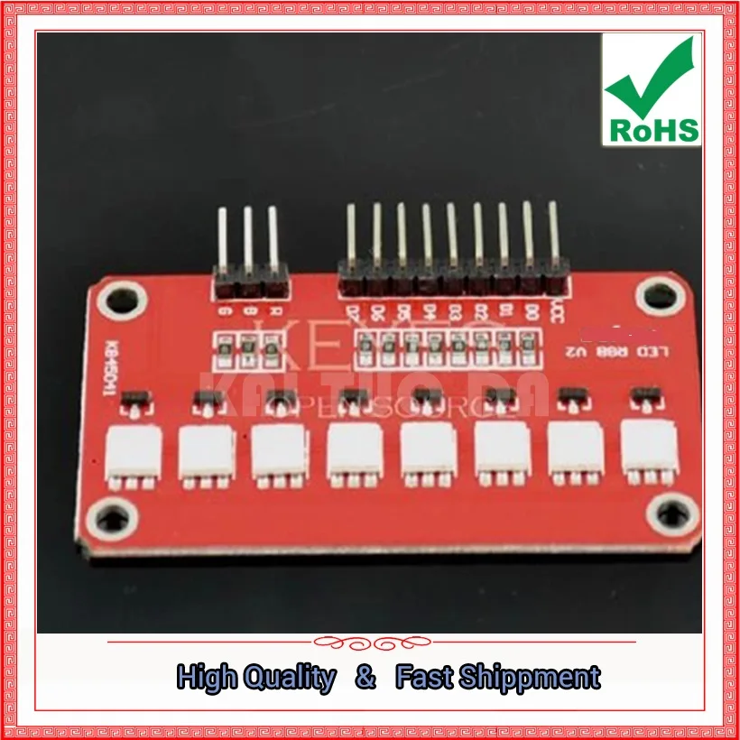 5050 RGB Full Color LED Flow Light Module / Single Chip Flow Light BOARD (C5A4