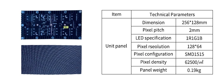 High Quality Indoor P2 P2.5 Soft Screen  Curved Flexible Led Display Module