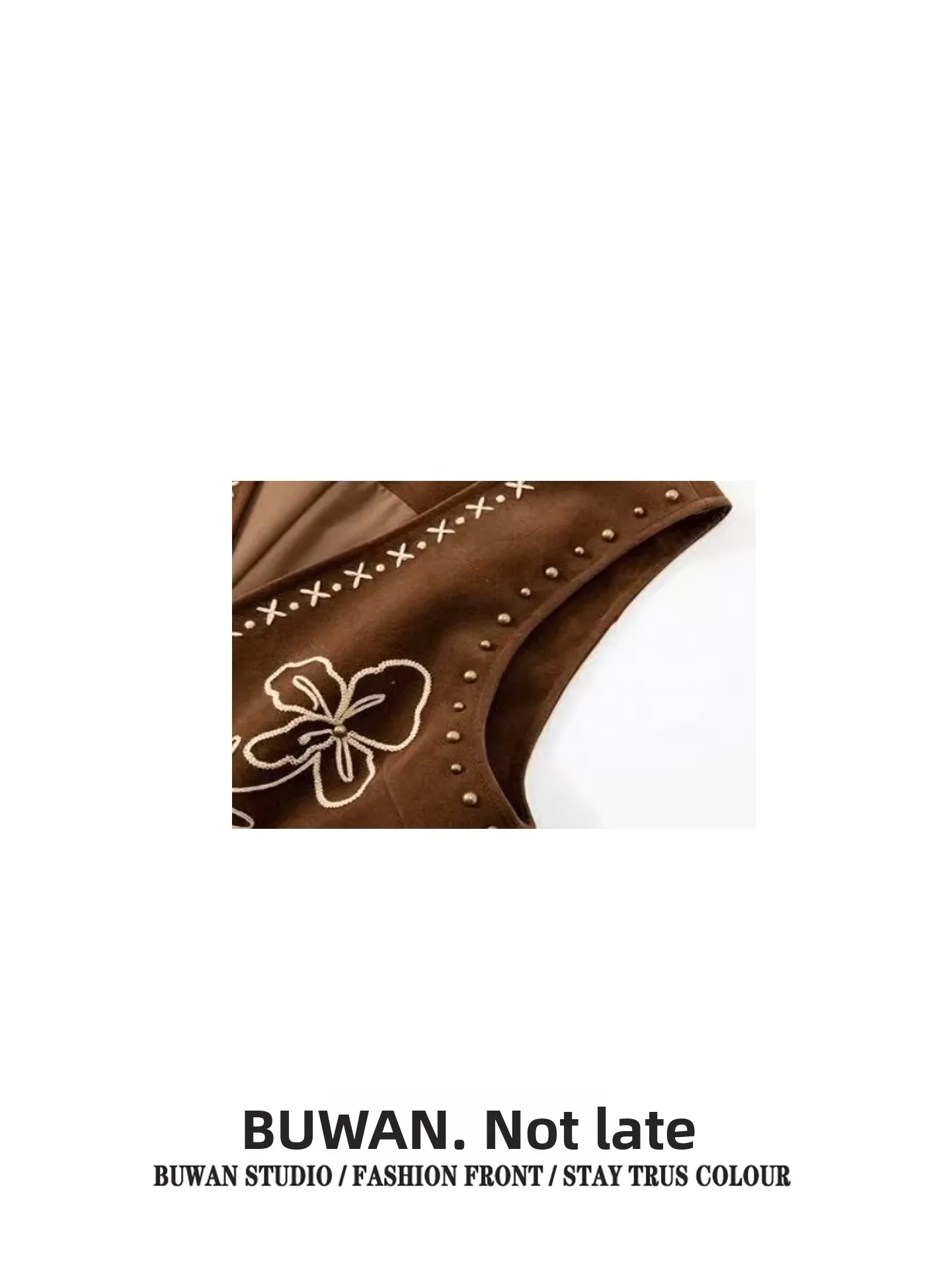 Paisley Style Embroidered Women's Vest Spring Autumn New Style Beauty Rayon Jacket Outerwear Polyester Fiber V-neck Single-bu...
