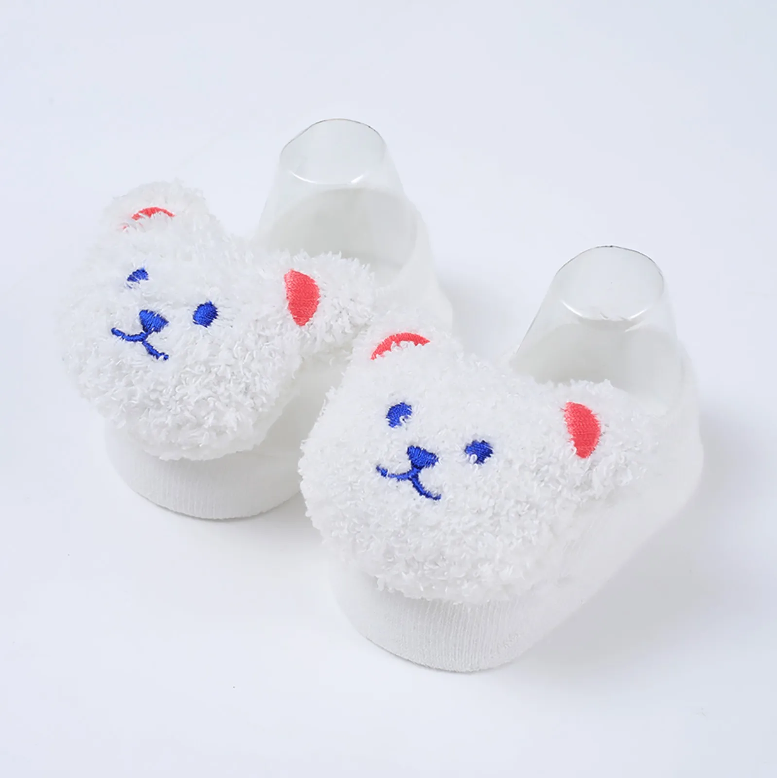 Autumn Winter Baby Girls Shoes Newborn Cartoon Animal Baby Infant Baby Boy Warm Fleece Anti Slip Soft Cotton Floor Sock Shoe