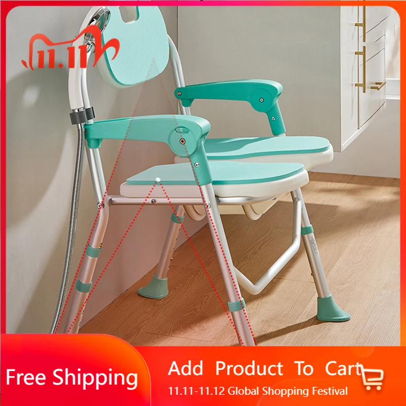 

Кухонный дизайнерский стул для ванной комнаты, металлический табурет для инвалидов, экономящий место, милые маленькие портативные аксессуары, Cadeira, постмодернистская мебель